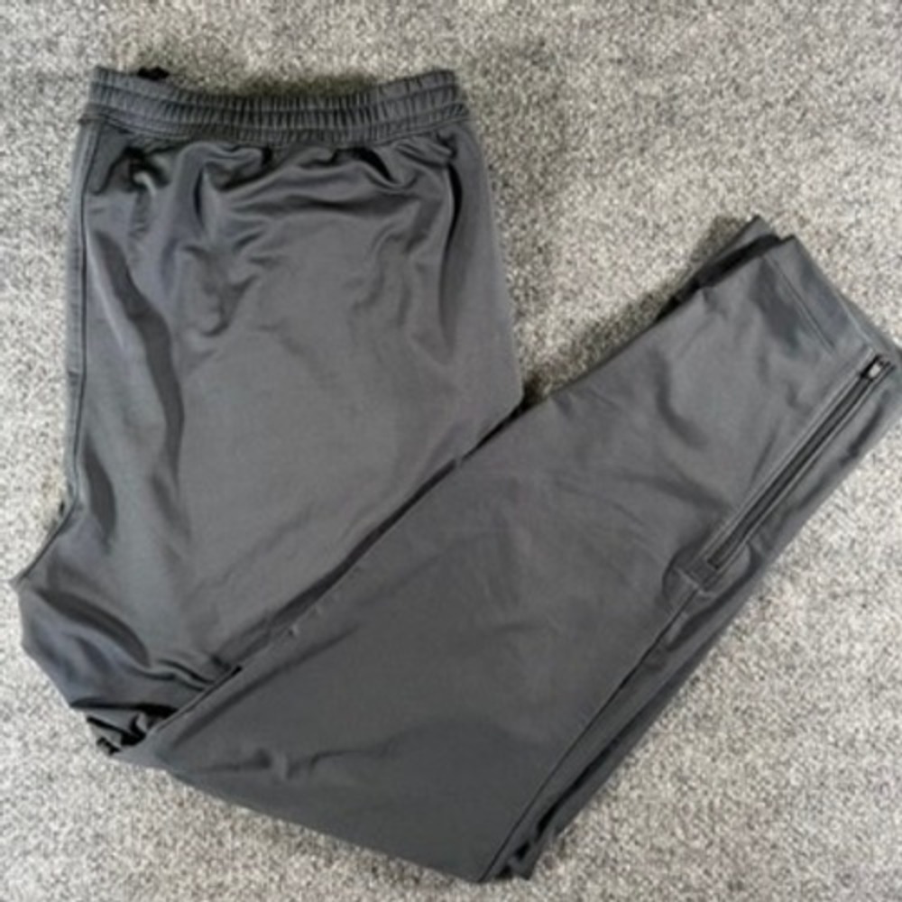 Brooks Running Pants Mens XXL Athletic Training Recycled Poly Tapered Gray F21